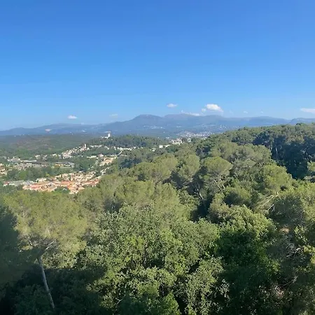 2-room 60 M², Panoramic View, 2 Balconies, 50m Pool 公寓 滨海卡涅